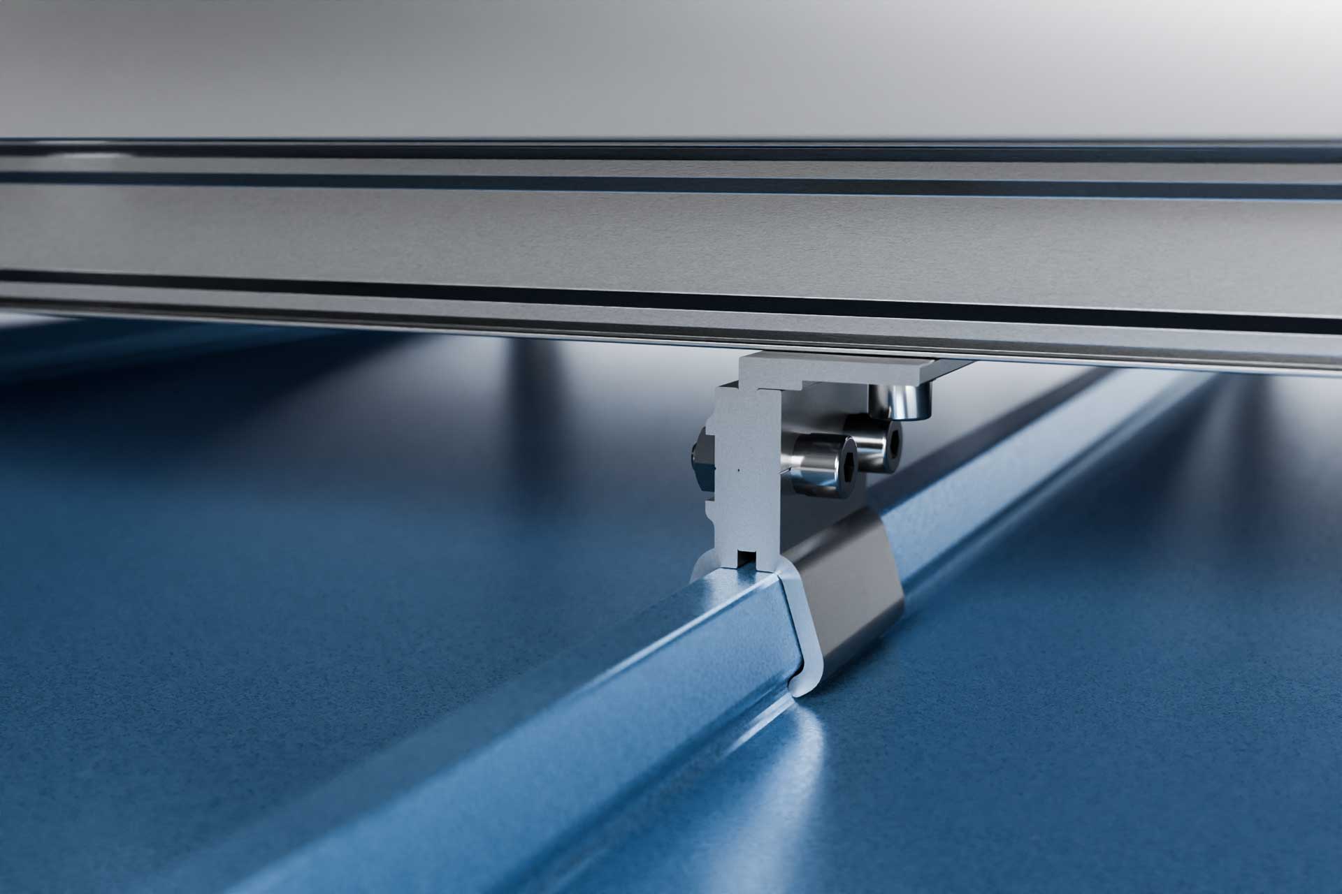 Close up image of a Lumax Energy solar installation