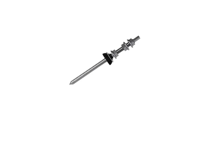 Stainless-steel hanger bolt for a substructure connection